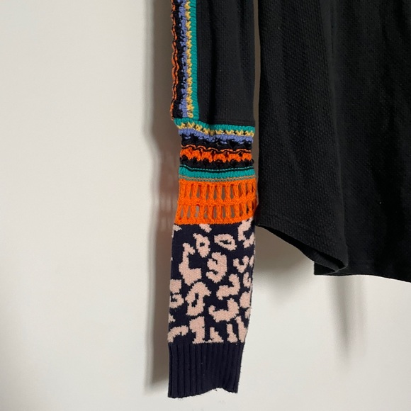 Free People Black Multi Switch It Up Thermal Top - Picture 7 of 7